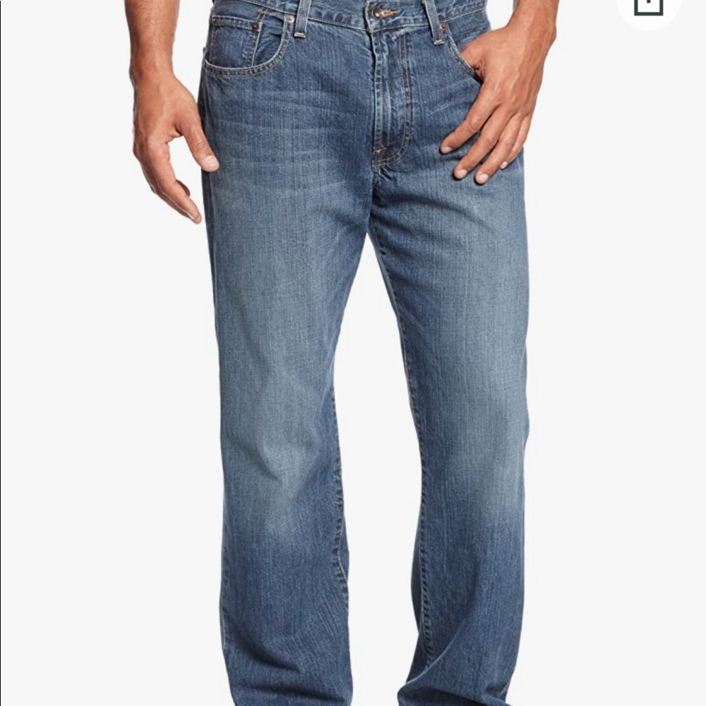 Lucky Brand 181 Relaxed Straight mens jeans